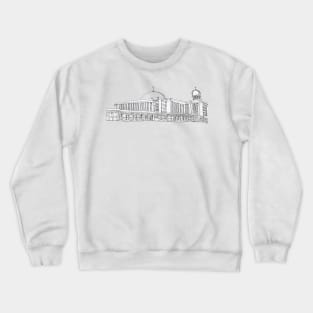 Istiqlal Great Mosque Sketch Crewneck Sweatshirt